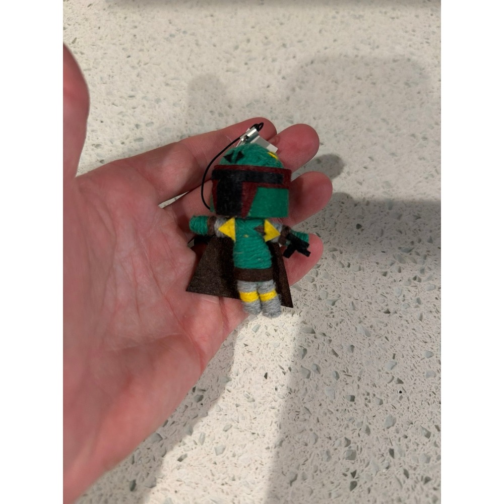 Lounge fly Rare Star Wars Boba Fett String Doll Key‎ Chain